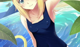 动漫美女泳装图片,动漫美女的夏日魅力展现